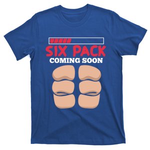 Six Pack Coming Soon Funny Fitness Workout Abs Cute Gift T-Shirt