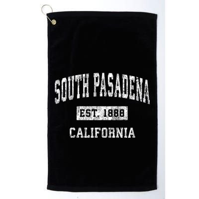 South Pasadena California Ca Vintage Sports Golf Towel