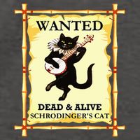 SchrodingerS Physics Cat Quantum Physicist Vector Backpack