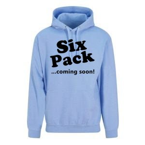 Six Pack Coming Soon Gift Muscle Workout Gym Lover Funny Gift Meaningful Gift Unisex Surf Hoodie