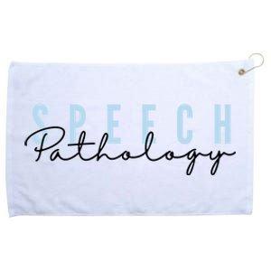 Speech Pathology Cool Gift Slp Speech Therapy Gift Grommeted Golf Towel