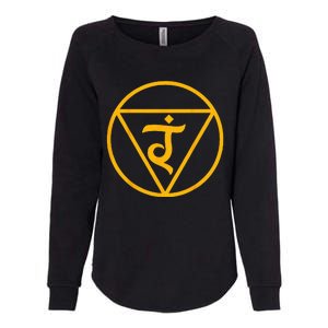 Solar Plexus Chakra for Power Womens California Wash Sweatshirt