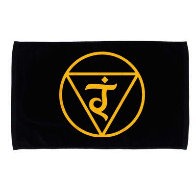 Solar Plexus Chakra for Power Microfiber Hand Towel