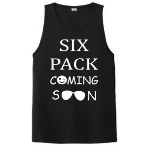 Six Pack Coming Soon Funny Abs Cute Gift PosiCharge Competitor Tank