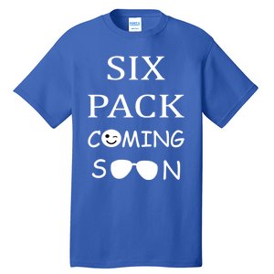 Six Pack Coming Soon Funny Abs Cute Gift Tall T-Shirt