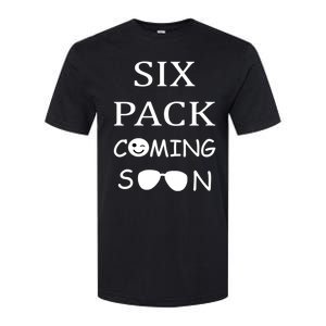 Six Pack Coming Soon Funny Abs Cute Gift Softstyle CVC T-Shirt