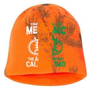 Some People Call Me Mechanic The Most Important Call Me Dad Gift Kati - Camo Knit Beanie