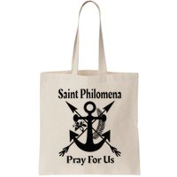 Saint Philomena Catholic St Anchor Image Lily Arrows Bag