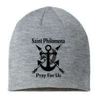 Saint Philomena Catholic St Anchor Image Lily Arrows Sustainable Beanie