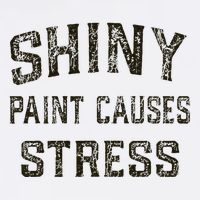 Shiny Paint Causes Stress Rat Rod Rules Automotive Performance Shirt