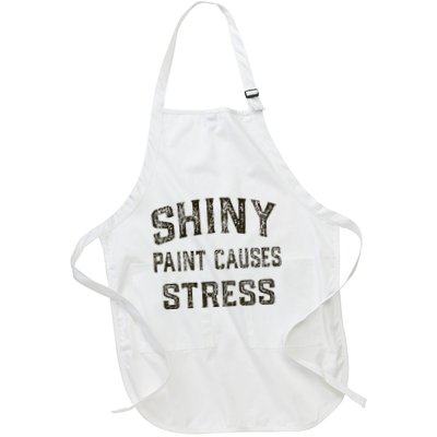 Shiny Paint Causes Stress Rat Rod Rules Automotive Apron
