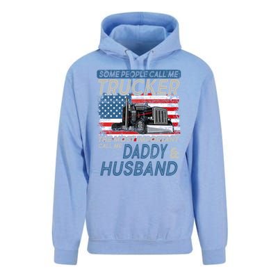 Some People Call Me Trucker The Most Important Call Me Daddy Gift Unisex Surf Hoodie