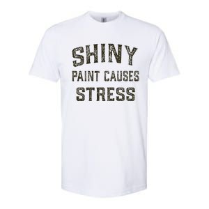 Shiny Paint Causes Stress Rat Rod Rules Automotive Softstyle® CVC T-Shirt