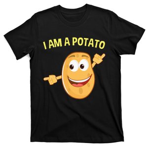 Spooky Potato Costume Simple Easy and Lazy Halloween Idea T-Shirt