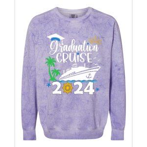 Ship Party Cruise Colorblast Crewneck Sweatshirt