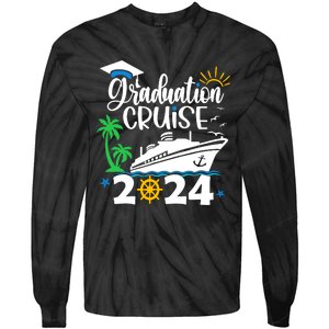 Ship Party Cruise Tie-Dye Long Sleeve Shirt