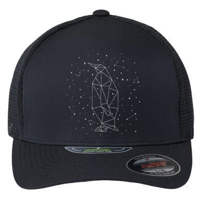 Sternbild Penguin Constellation Emperor Sea Bird Penguin Flexfit Unipanel Trucker Cap