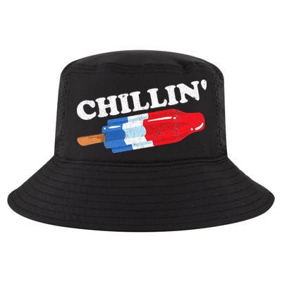 Summer Popsicle Chillin Funny Bomb Retro 80s Pop Gift Cool Comfort Performance Bucket Hat