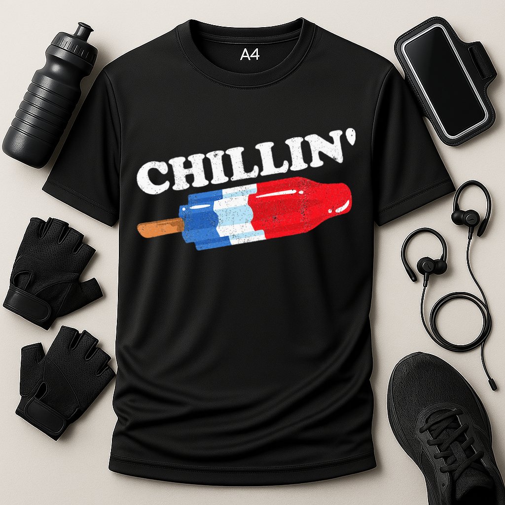 Summer Popsicle Chillin Funny Bomb Retro 80s Pop Gift Performance Shirt