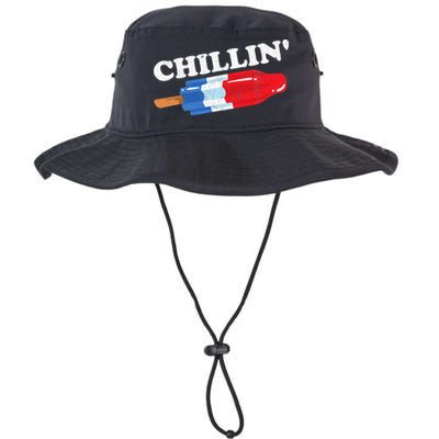 Summer Popsicle Chillin Funny Bomb Retro 80s Pop Gift Bucket Hat
