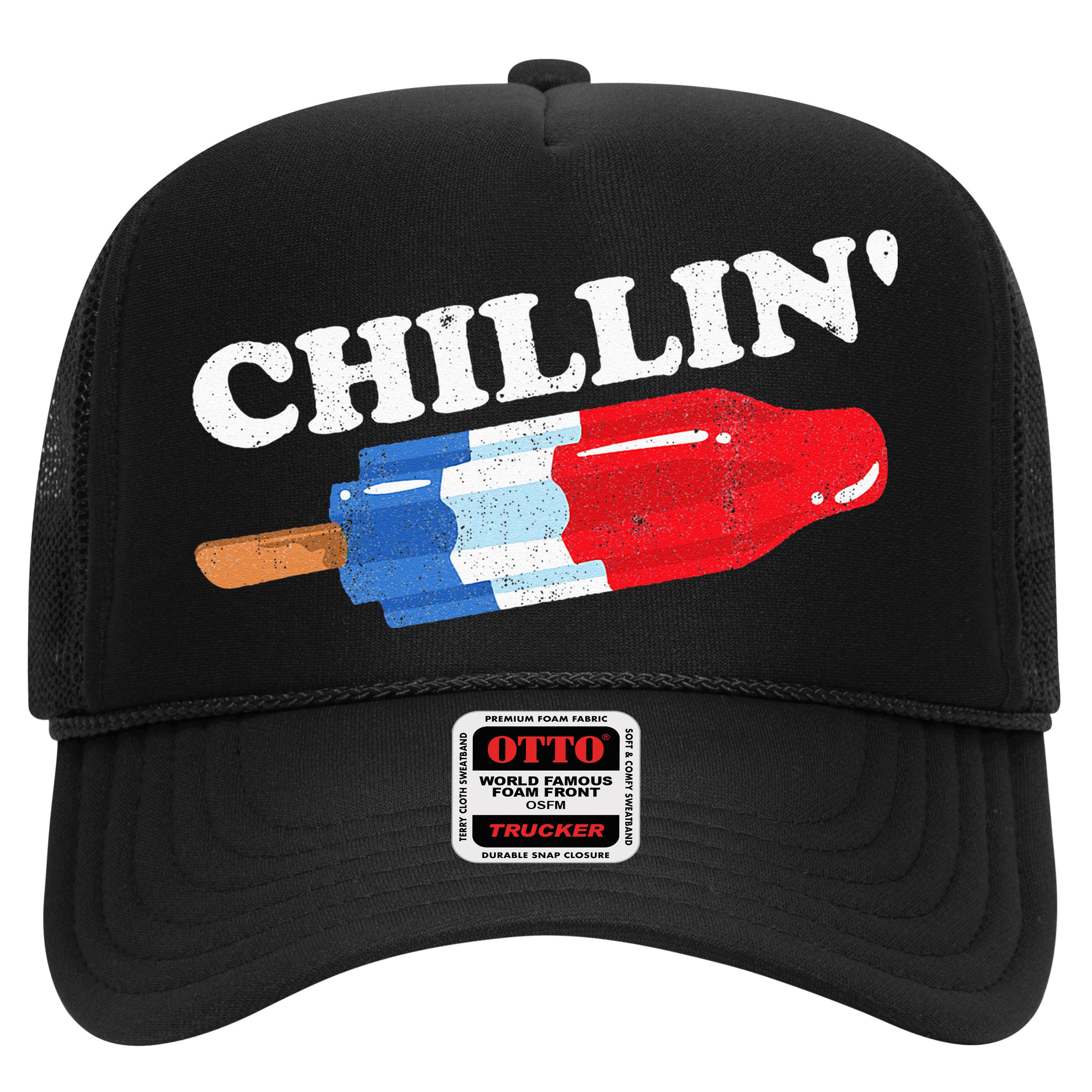 Summer Popsicle Chillin Funny Bomb Retro 80s Pop Gift Hat
