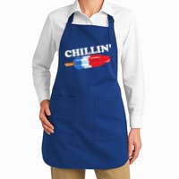Summer Popsicle Chillin Funny Bomb Retro 80s Pop Gift Apron
