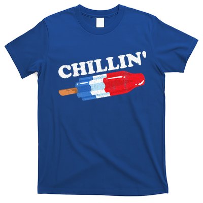 Summer Popsicle Chillin Funny Bomb Retro 80s Pop Gift T-Shirt