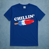 Summer Popsicle Chillin Funny Bomb Retro 80s Pop Gift T-Shirt