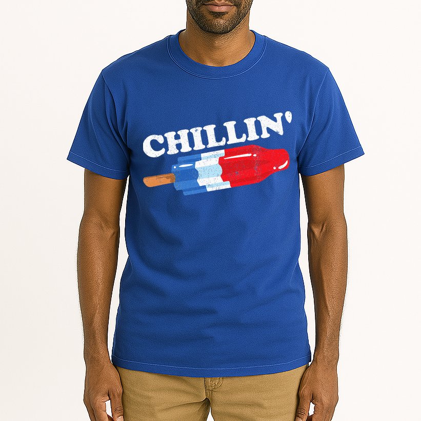 Summer Popsicle Chillin Funny Bomb Retro 80s Pop Gift Tall T-Shirt