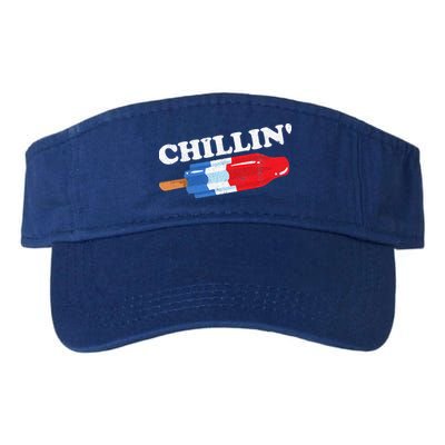 Summer Popsicle Chillin Funny Bomb Retro 80s Pop Gift Visor