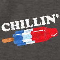Summer Popsicle Chillin Funny Bomb Retro 80s Pop Gift Vector Backpack