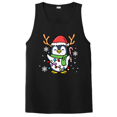 Santa Penguin Christmas Penguin Gift PosiCharge Competitor Tank