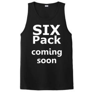 Six Pack Coming Soon Funny Big Tummy Meaningful Gift PosiCharge Competitor Tank