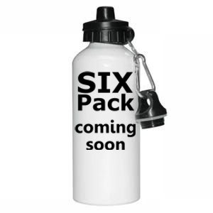 Six Pack Coming Soon Funny Big Tummy Meaningful Gift Aluminum Water Bottle