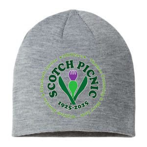 Scotch Picnic Clear Backgound Sustainable Beanie