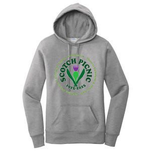 Scotch Picnic Clear Backgound Women's Pullover Hoodie