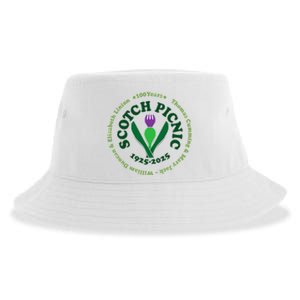 Scotch Picnic Clear Backgound Sustainable Bucket Hat