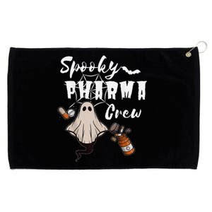 Spooky Pharma Crew Ghost Halloween Pharmacist Pharmacology Grommeted Golf Towel