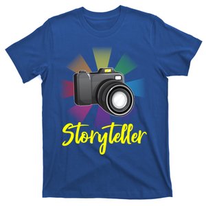 Storyteller Photographer Camera Photographing Funny Gift T-Shirt