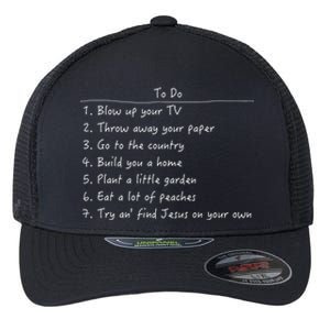 Spanish Pipedream Checklist Funny Gift Flexfit Unipanel Trucker Cap