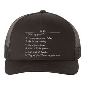 Spanish Pipedream Checklist Funny Gift Yupoong Adult 5-Panel Trucker Hat