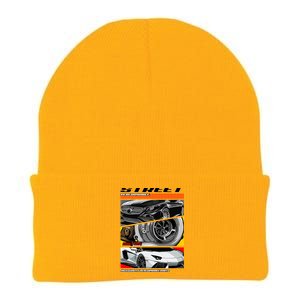 Street Performance Car Turbo Kit Design Knit Cap Winter Beanie