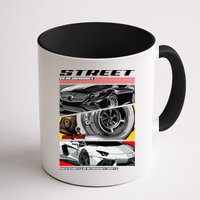 Street Performance Car Turbo Kit Design Mug