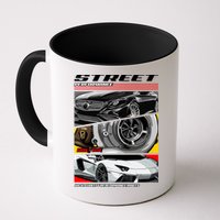 Street Performance Car Turbo Kit Design Mug
