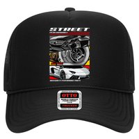 Street Performance Car Turbo Kit Design Trucker Hat