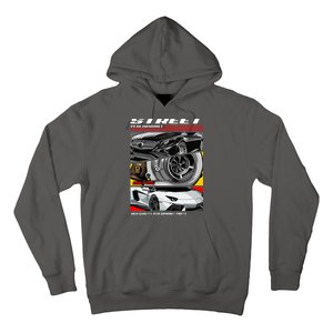 Street Performance Car Turbo Kit Design Hoodie