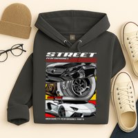 Street Performance Car Turbo Kit Design Hoodie