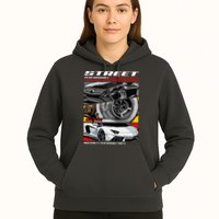 Street Performance Car Turbo Kit Design Hoodie