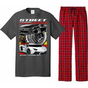 Street Performance Car Turbo Kit Design Pajama Set