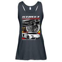 Street Performance Car Turbo Kit Design Ladies Essential Flowy Tank